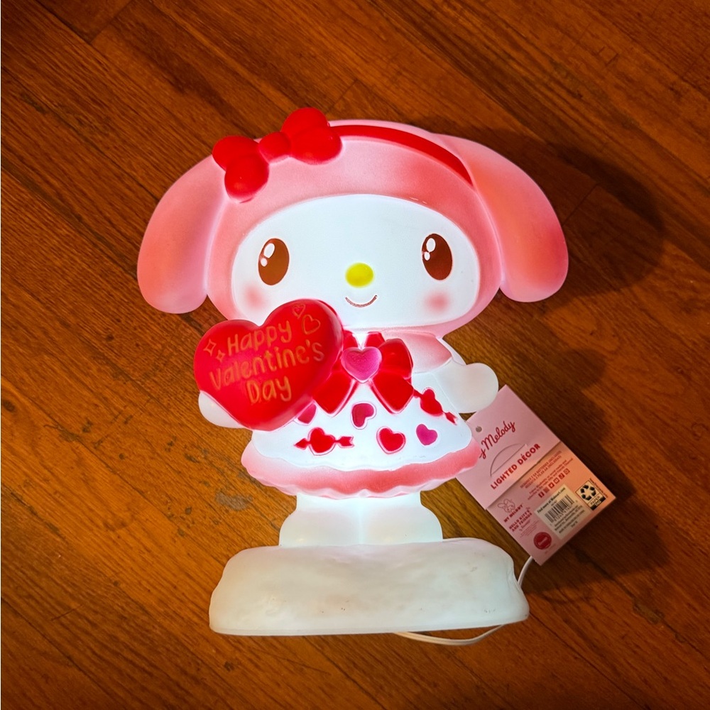 Sanrio My Melody happy Valentine's day Light Pink and Red